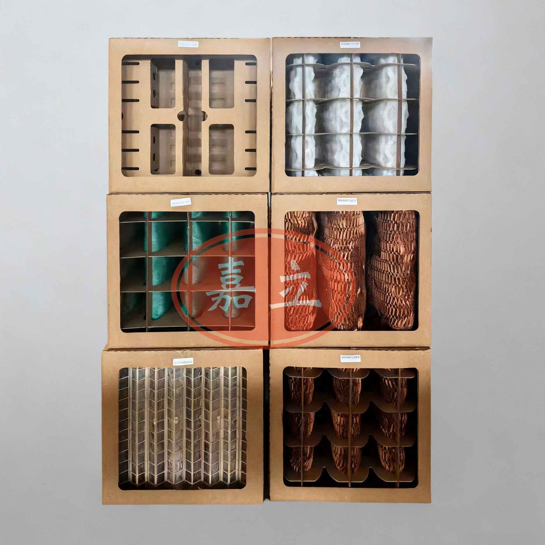 兴安纸盒式漆雾过滤纸箱